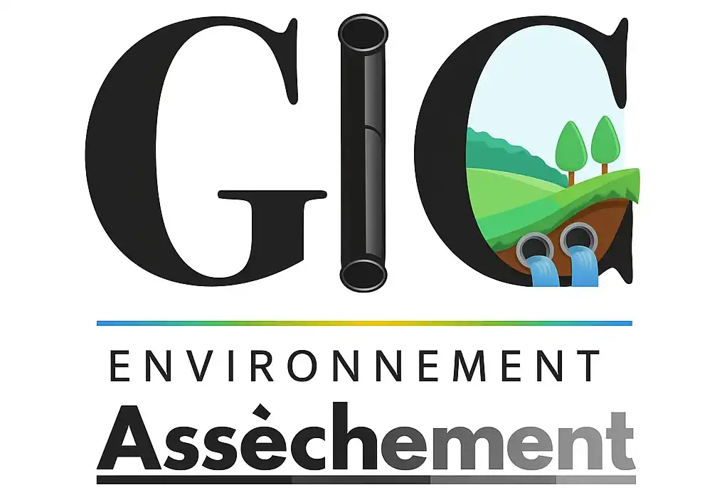 Logo GICE Assèchement – Expert humidité, Paris et Île-de-France